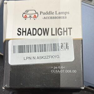 Shadow light Puddle Lamps